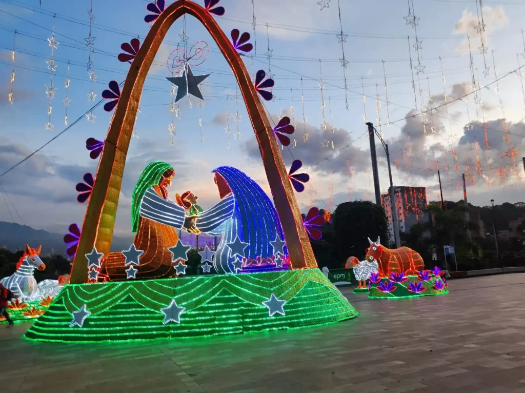 Medellin Christmas Lights 2025